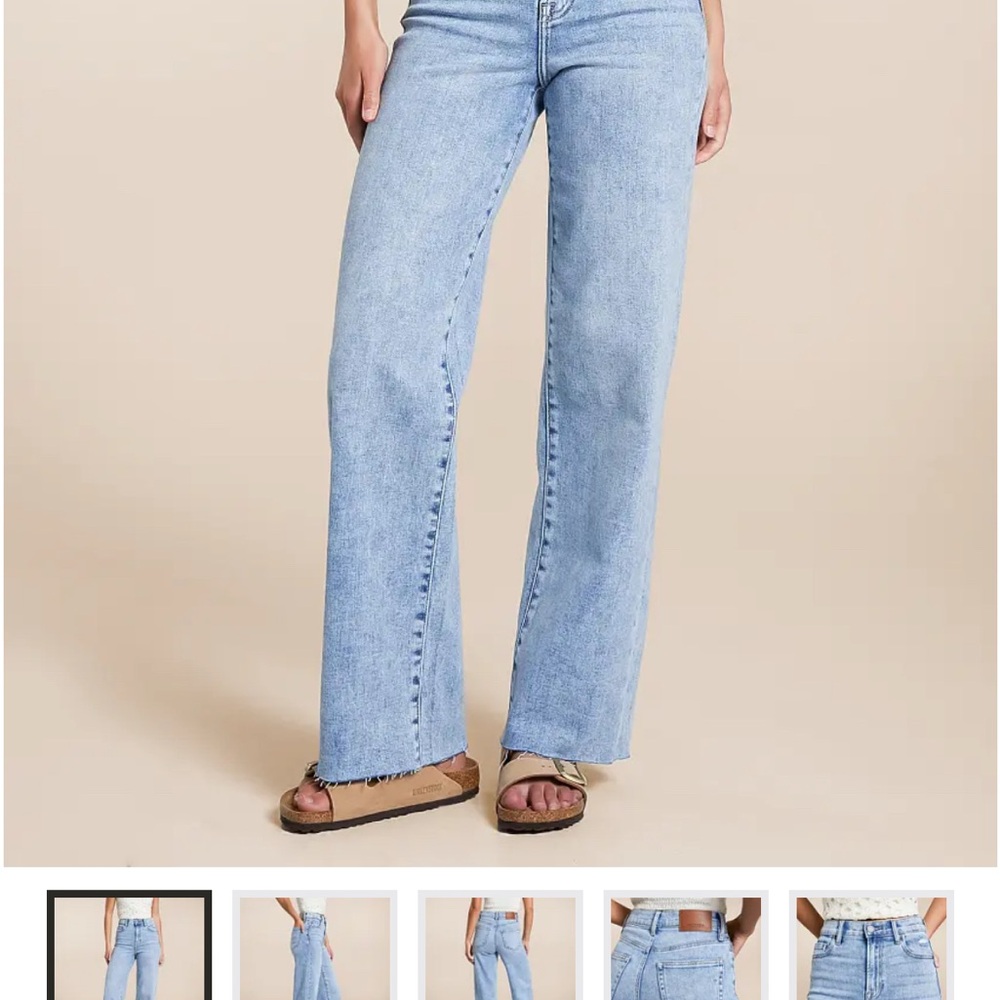 Hidden by Buckle Women's High Rise Dad Jean